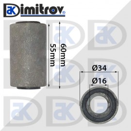 Тампон Ø 16 х Ø 34 х 60 / 55 mm